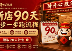 新散酒店90天怎么做？散酒门店运营要按阶段跑流程